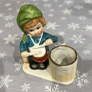 Christmas Luvkins Vintage 1979 Little Drummer Boy Porcelain